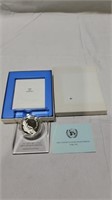 1976 silver UN peace medal proof