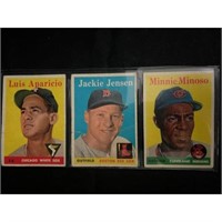 (3) Vintage Topps Baseball Stars