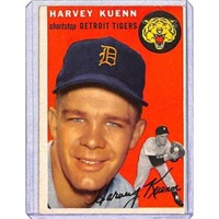 Crease Free 1954 Topps Harvey Kuenn Rookie