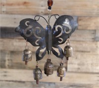 Butterfly Motif Spirit Bell Mobile