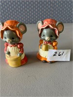 MOUSE SALT & PEPPER SHAKERS