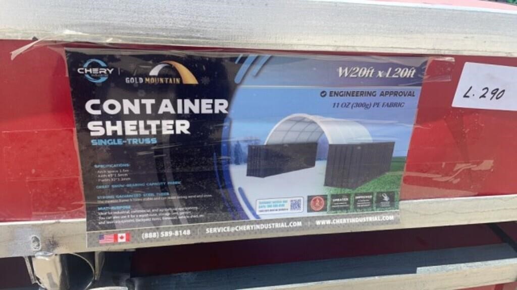 New - Container Shelter