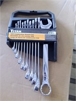Titan Combination Wrench Set