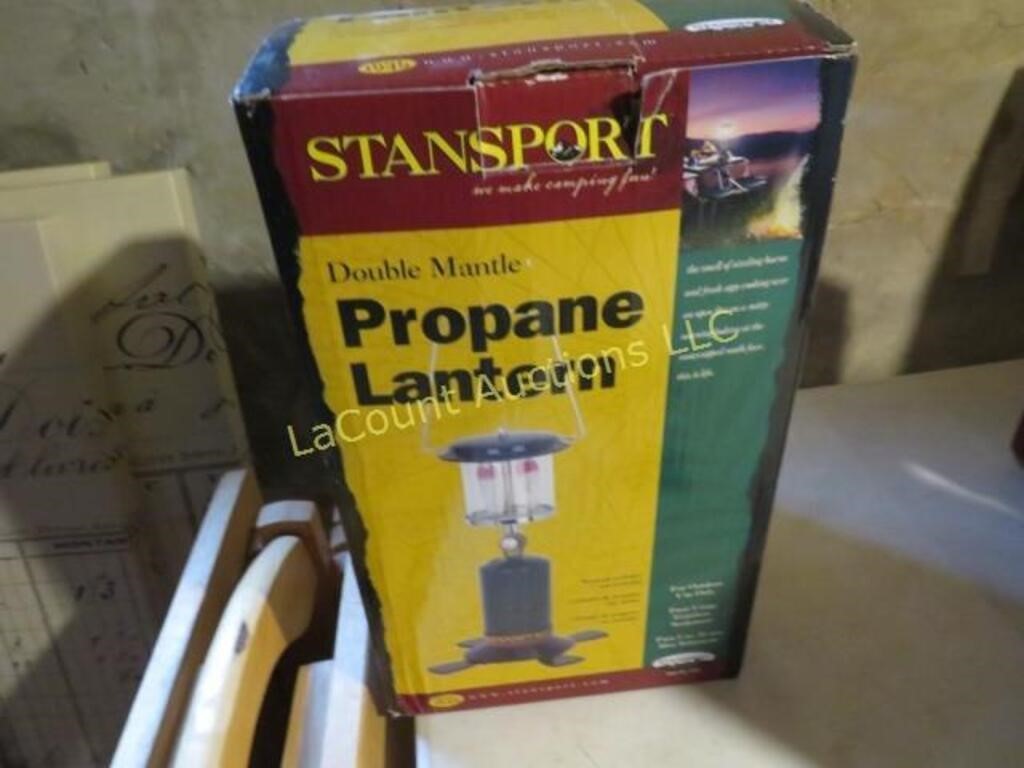 Stansport propane lantern double mantle