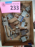 Misc. Padlocks- Flat