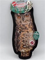 Natures Friend Owl Soft Durable Toy 8”