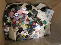 Large Vintage Button Lot - Many New On Card