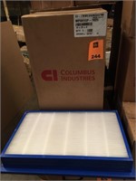 Lot of 3 Plastic Frame 16x 25 x 4 Air Filters