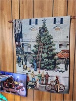 Christmas Wall Tapestry and Decor
