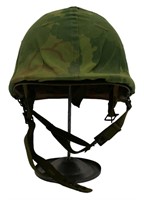 Original Vietnam War M-1 Airborne Helmet