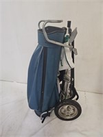 Vintage Golf Bag & Cart