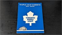 1971 Toronto Maple Leafs Hockey Magazine