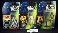 3 New Vintage Star Wars 4" Action Figures Lot