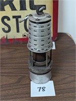 Vintage Miner's Lantern