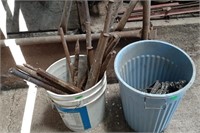 Bucket of Cement Form Stakes