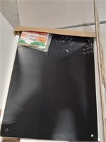 Acrylic Dry Erase Board 20x16  Trans. Black