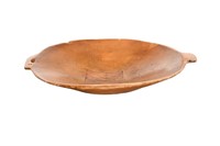 Primitive Wood Trench Dough Bowl