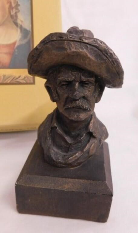 1969 Michael Garman Scout Bust - Vintage Linden