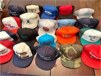 #1 Lot of 20 Various Trucker Hats