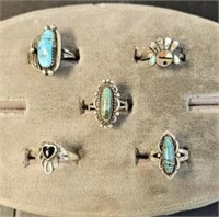 Sterling Silver Jewelry Rings