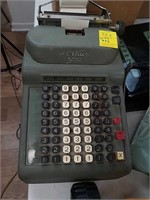 RC Allen adding machine with cover