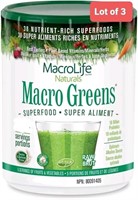 New MacroLife Naturals Macro Greens Superfood – 56