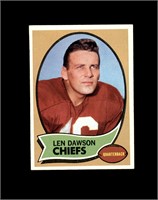 1970 Topps #1 Len Dawson EX to EX-MT+