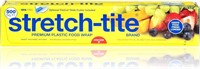 Stretch-Tite Premium Plastic Food Wrap, 500 Sq. Ft