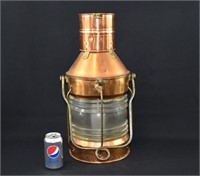 Copper & Brass Maritime Ship's Masthead Lantern