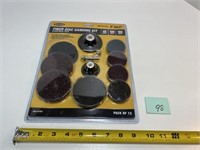 New Fiber Disc Sanding Kit