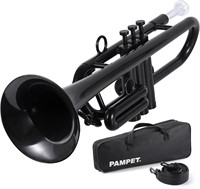 Professional Plastic Trumpet C trumpet (Black)