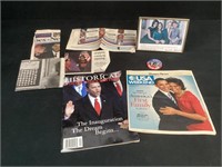 Obama & Clinton Political Memorabilia