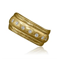 14K YELLOW GOLD 0.50CT DIAMOND RING