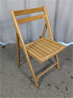 Folding Wooden Chair