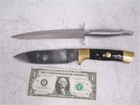 2 Knives - 1 w/ Bear Emblem - 1 Surgical Steel