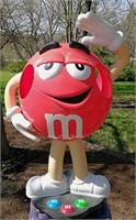 Large Red M&Ms Store Display