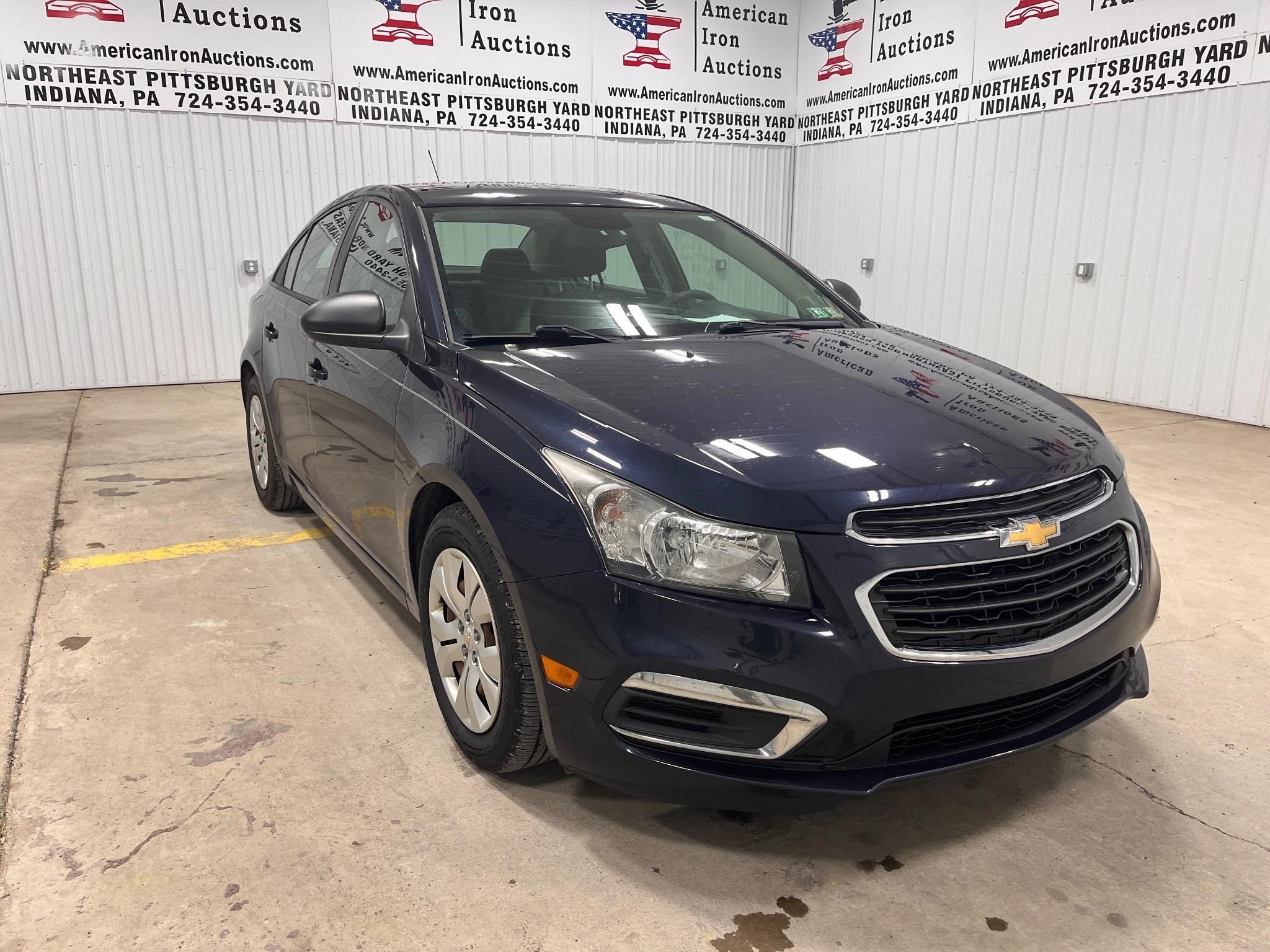 2015 Chevrolet Cruze L Sedan-Titled-NO RESERVE