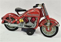Vintage Nomura 1958 Harley Davidson Tin Litho