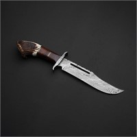 PJ-09 HANDMADE STEEL HUNTING KNIVE