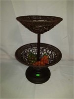 Metal Fruit Basket or Decor Basket