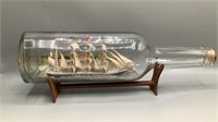 Vintage Ship In A Bottle