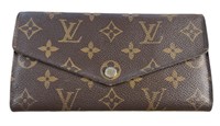 LOUIS VUITTON PORTEFEULLE SARAH MONOGRAM WALLET