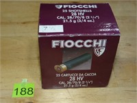 28Ga Fiocchi Shotshells 25ct