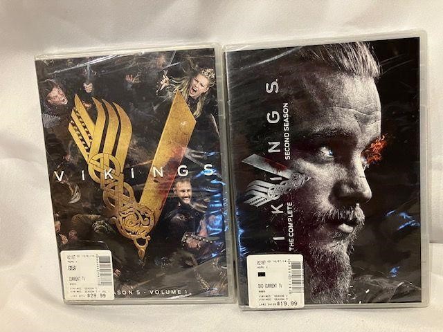 Vikings Season 2 and 5 Vol1 Unopened