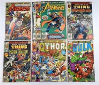 (9) MARVEL COMICS MIXED LOT