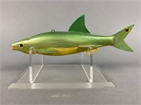 John Unger Fish Spearing Decoy, Bovey, MN,