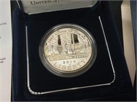 2010 disabled veteran 1 oz silver coin