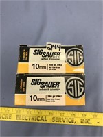 2 boxes of Sig Sauer elite performance 10mm 180 gr