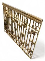 Bronze Rail or Room Divider.