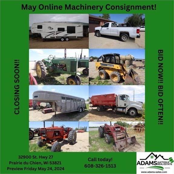 May Online Machinery Consignment Sale